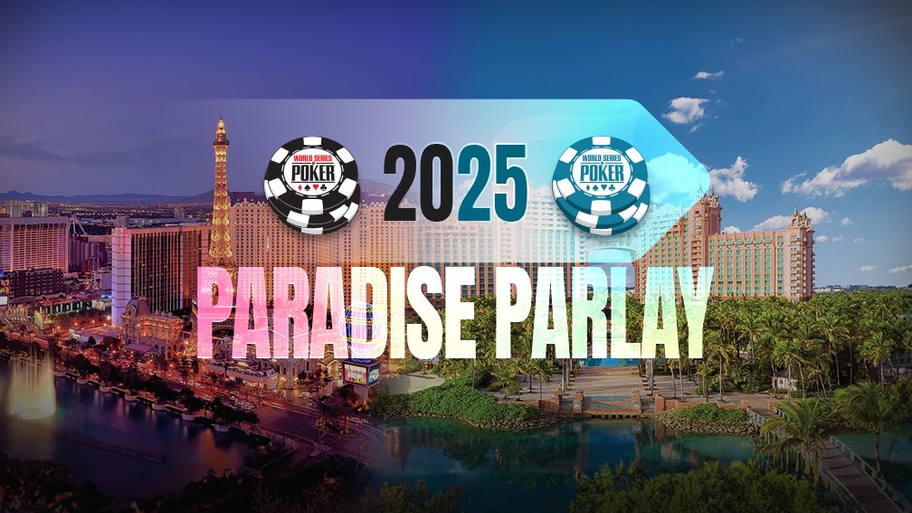 PokerGO's tweet card. With the WSOP Paradise 2025 Super Main Event Parlay promotion, eligible players can win extra cash prizes by cashing in the $60M GTD Super Main Event.
