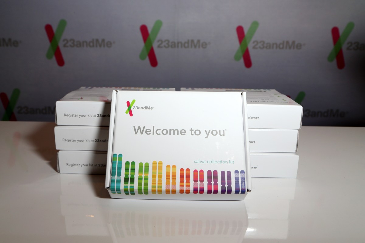 PumexTech's tweet card. 23andMe was sold by bankruptcy auction, a year after the company had a massive data breach.