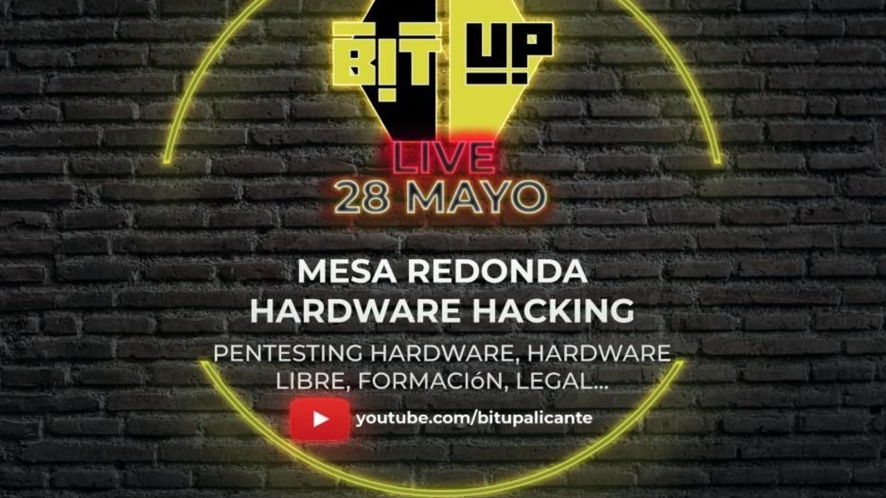 fm_trujillo's tweet card. 📺 MESA REDONDA HARDWARE HACKING 👨‍💻 #MesaBitup 🔐 Tw: @bitupalic...