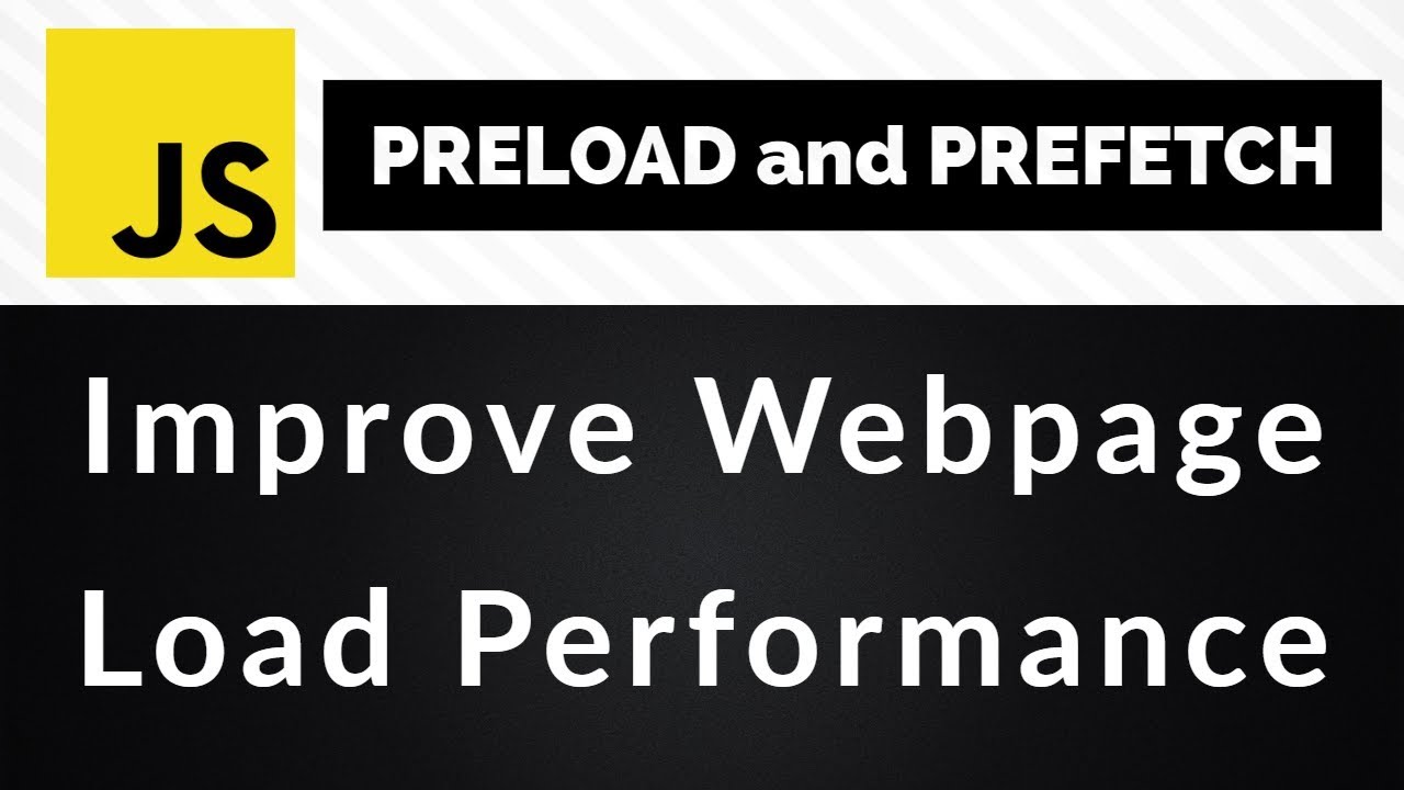 codeWithSimran's tweet card. Optimize Website Load Performance Using Preload and Prefetch