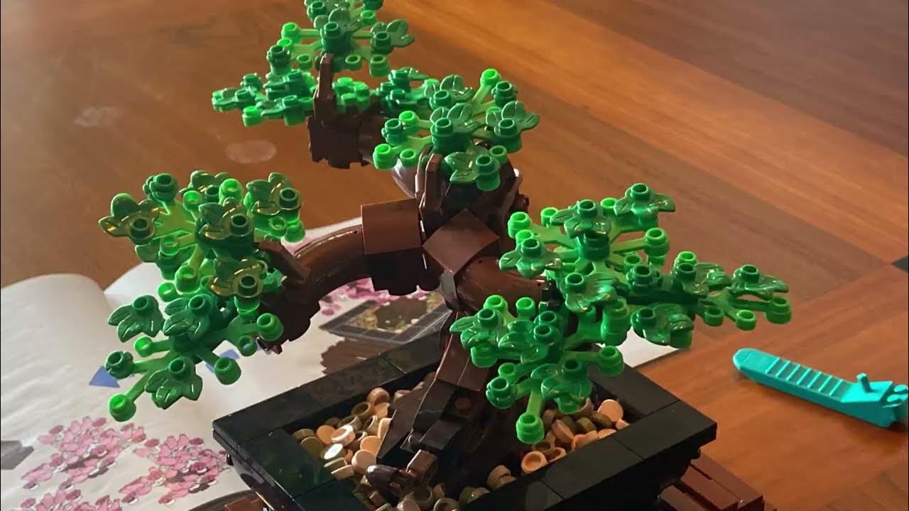 JFK_Untrustable's tweet card. Lego 10281 | Bonsai Tree | Stop Motion