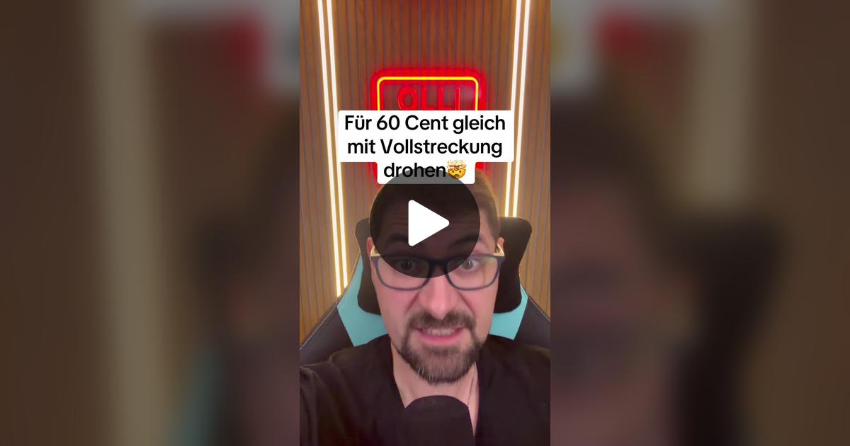 all_in_page's tweet card. 493 Likes, 75 Kommentare. „Wegen 60 Cent direkt Mahnbescheid und Vollstreckungsandrohung 🚨 Dazu kommen sechs Euro Gebühren für einen minimalen Rückstand 💸 Das Beispiel stammt von einem Follower,...