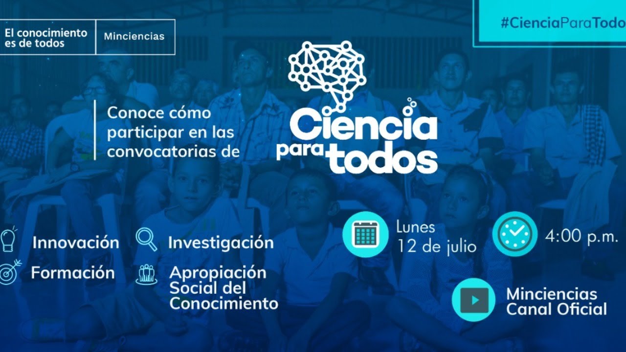 Cancer_Event's tweet card. Socialización Plan Bienal de Convocatorias 2021-2022 "Ciencia para...