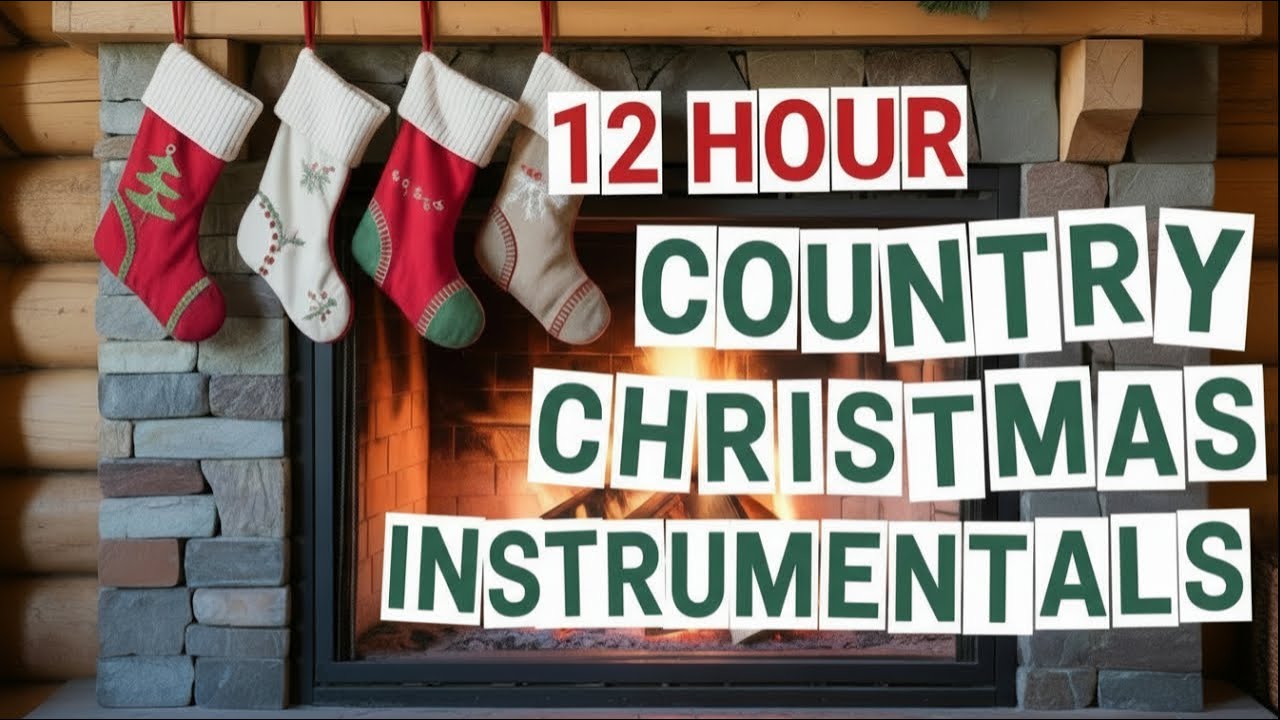 FreeFlowTracks's tweet card. 🎄 12-Hour Country Christmas Instrumental Stream