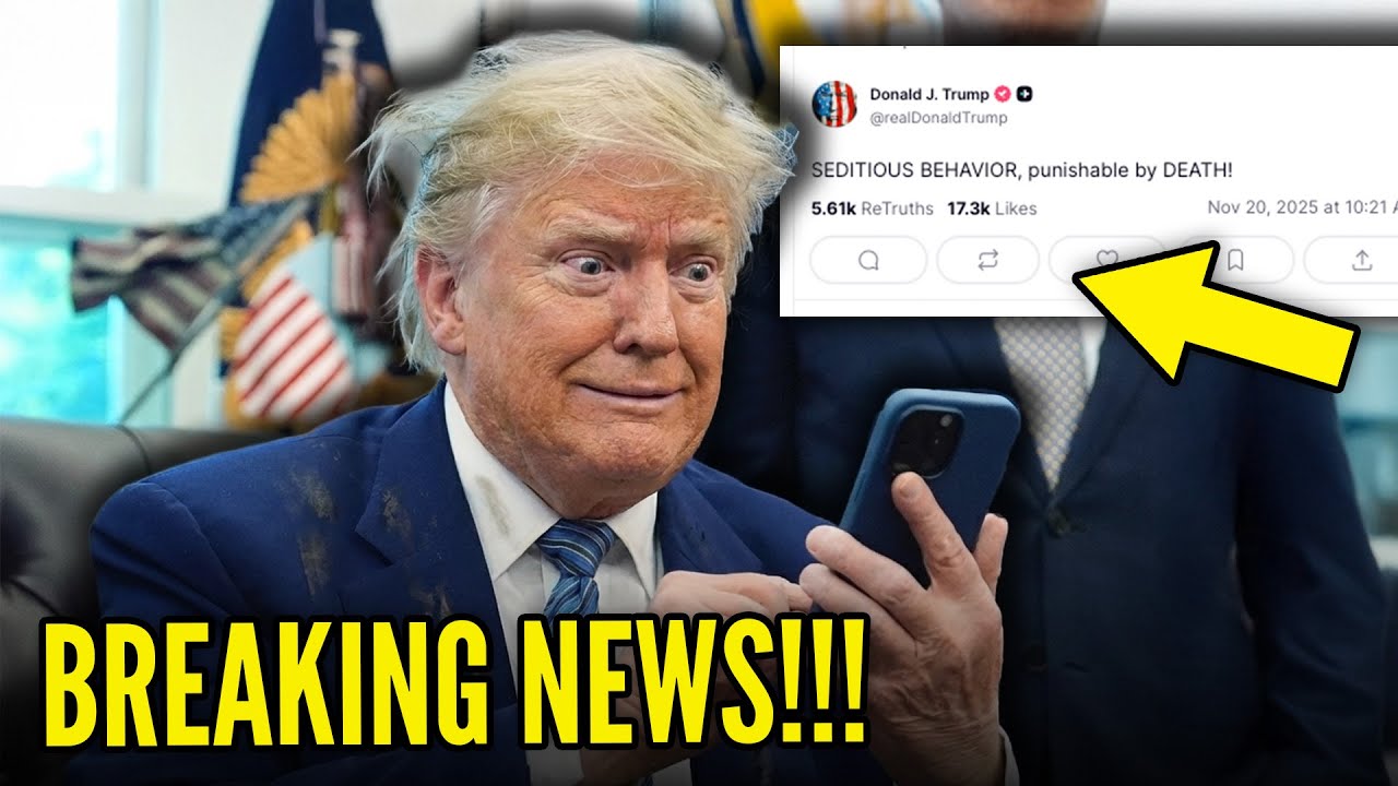 JoshInbox's tweet card. Internet EXPLODES After Trump Issues TERRIFYING WARNING