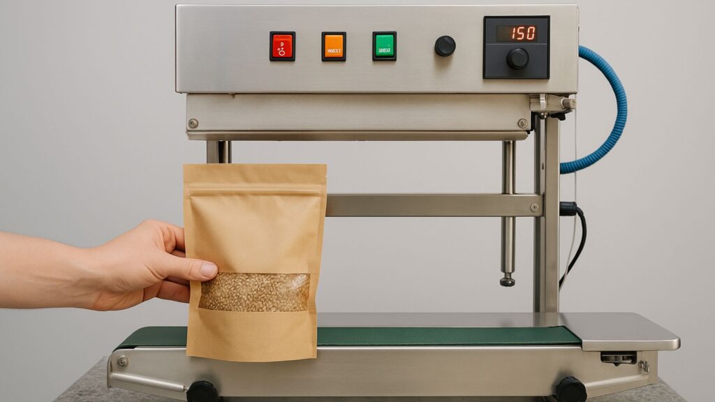 ThepackagingEdg's tweet card. Discover how the right pouch sealing machine can boost your packaging efficiency, seal quality, and ROI. Learn types, features, pricing tips & expert insights from The Packaging Edge.