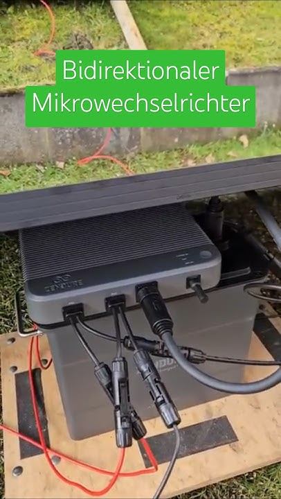 TechTueftler's tweet card. SolarFlow 800 HEMS Hybrid Mikrowechselrichter TEST, Akku-Anschluss...