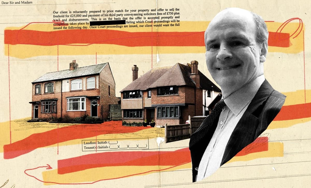 premnsikka's tweet card. Exclusive: The Tribune can reveal that Andrew Milne has threatened leaseholders with high court action. It ‘broke my heart’ one woman says