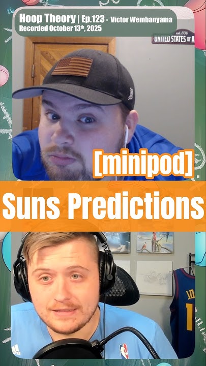 HoopTheory_Pod's tweet card. Looking Back at What We Thought of the Suns Entering the Season #NBA...