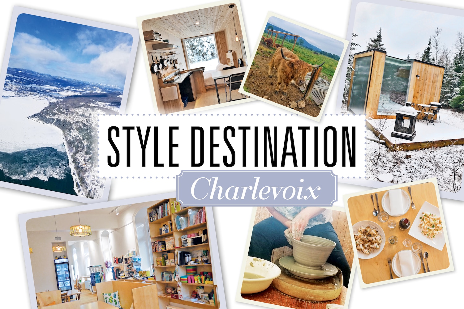 StyleAtHome's tweet card. From picture-perfect hikes to intimate dining featuring extraordinary cuisine, this Quebec region offers up some of the best of Canada
