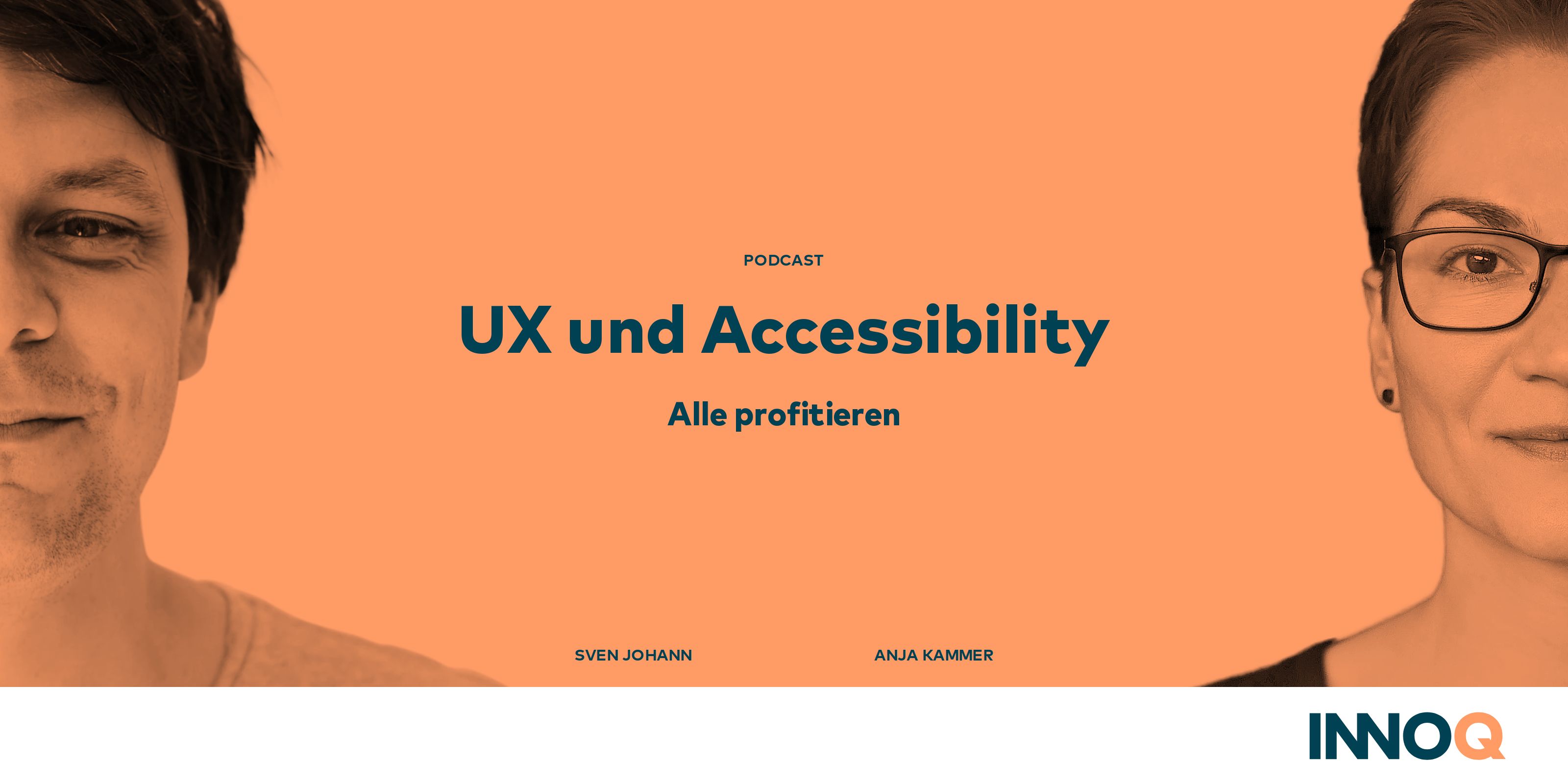 INNOQ's tweet card. „Viele haben Angst, dass die Kreativität leidet und weniger schicke Designs umgesetzt werden können, wenn man sich um die Accessibility kümmert.“ - Mit diesem und anderen Vorurteilen haben sich...