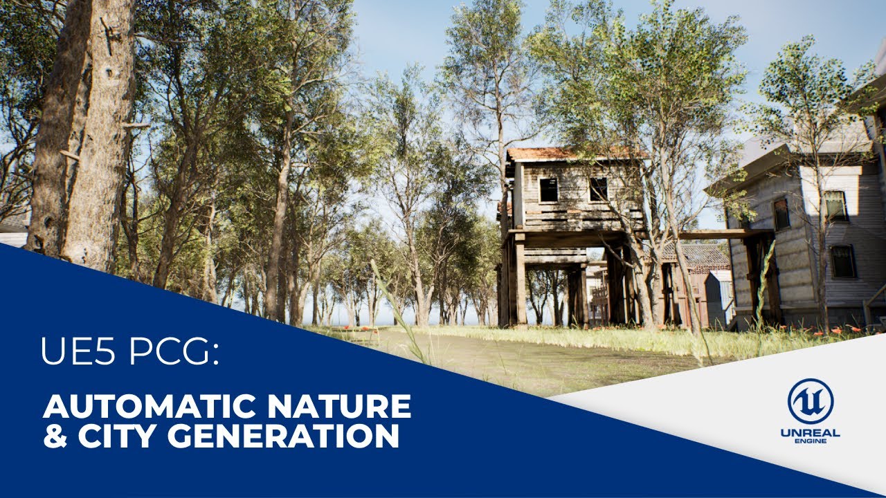 ojohiole's tweet card. Master UE5 PCG: Procedural Vegetation & City Generation Tutorial...