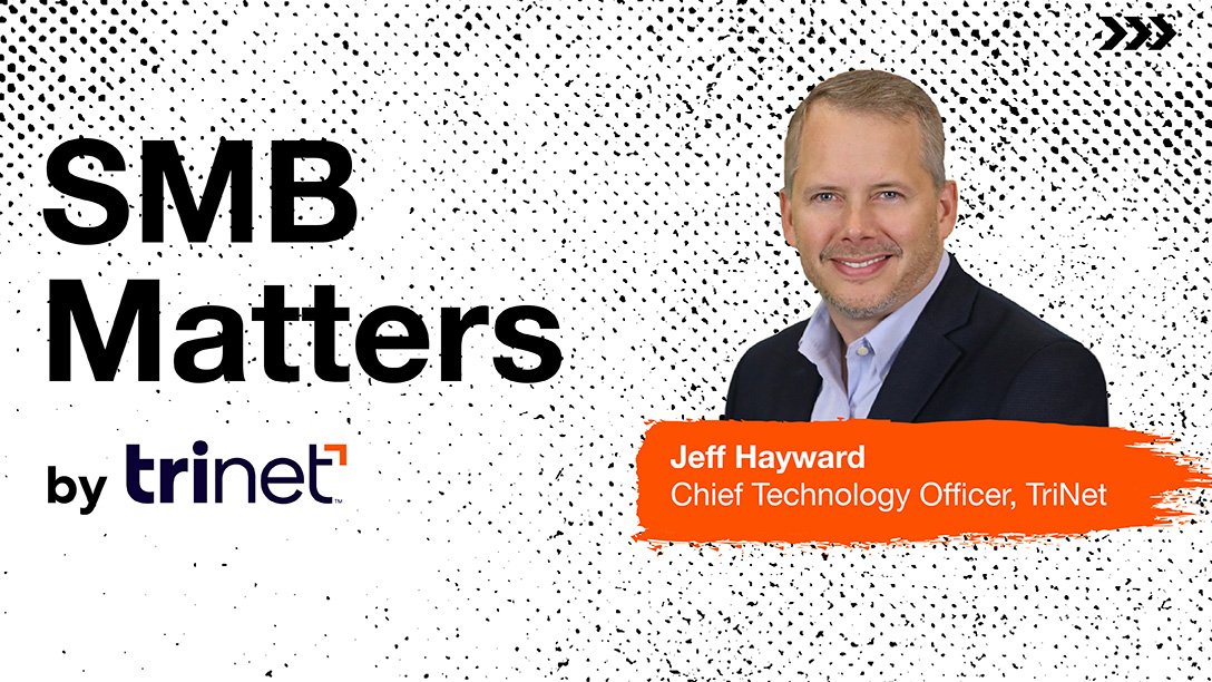 TriNet's tweet card. TriNet’s Chief Technology Officer Jeff Hayward discusses how new and existing technologies can help drive business value and productivity.