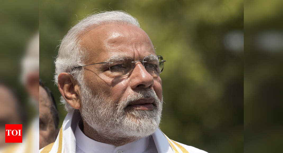 TOIIndiaNews's tweet card. India News: The Modi government in 2020 is getting the worst score on the economic front since it came to power in 2014, as per the IANS-CVoter Budget Tracker. As