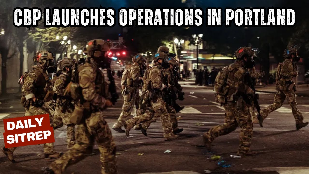 bbprepper's tweet card. CBP Launches Operations in Portland