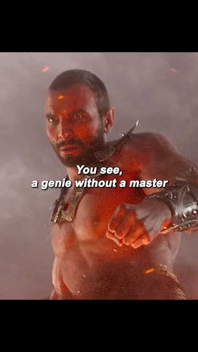 InfinitProcess's tweet card. Aladdin (2019) | Outsmarting Jafar with One Last Wish 🧞‍♂️🔥✨