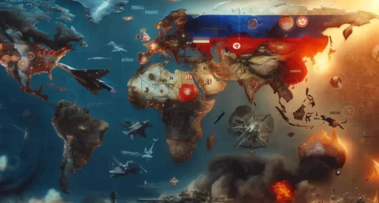 veritxpress's tweet card. Dmitry Trenin: As pessoas falam agora sobre a deriva da humanidade a uma "terceira guerra mundial", sugerindo algo como os eventos do séc. XX. Na verdade, a guerra mundial já começou, mas com as...