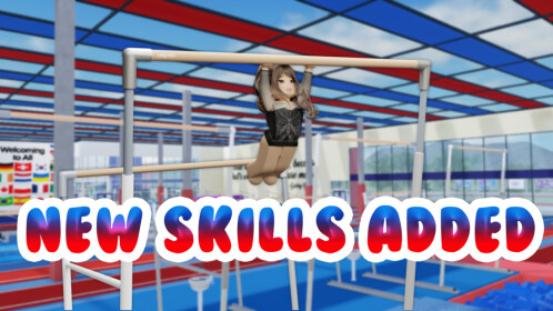 RobloxGymnastic's tweet card. November Update: - Added double layout, side kick, wolf turn, press handstand, and more to come - New FREE trails and a "basic color" trail gamepass - More hairbows courtesy of Pristine Attire ✨...