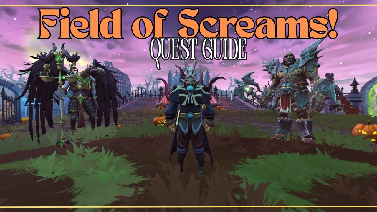 Myztik_Majik's tweet card. Field of Screams Quest Guide