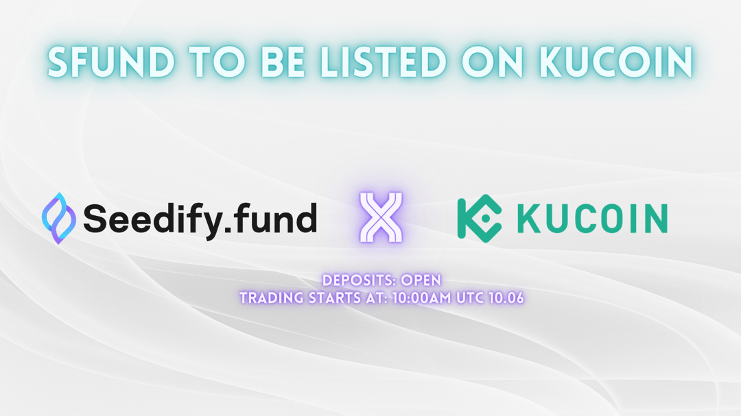 SeedifyFund's tweet card. Complete all tasks to enter the celebration lottery! 200 winners will be selected randomly after the contest ends, with 20 SFUND prizes for each! Kucoin announcement: https://www.kucoin.com/news/en...