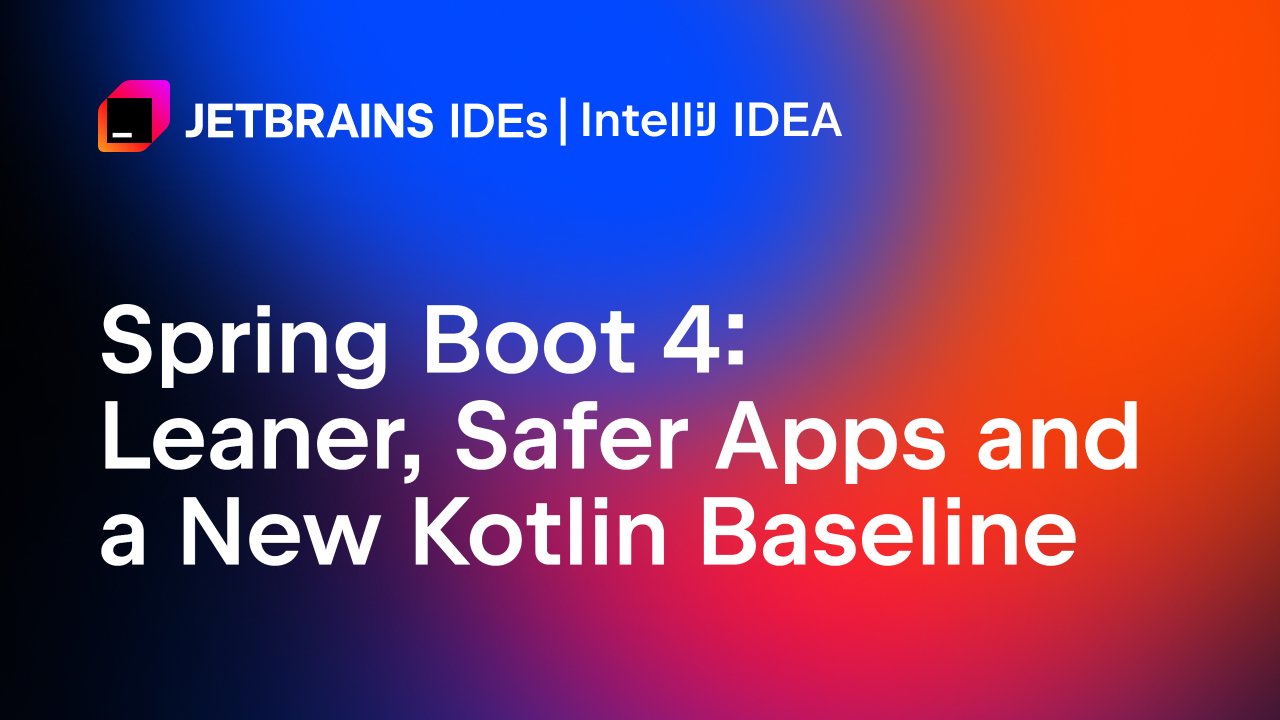 intellijidea's tweet card. Spring Boot 4.0 has officially landed. At JetBrains, we’ve been tracking the updates since the first milestones to ensure that IntelliJ IDEA delivers a smooth and reliable development experience. W