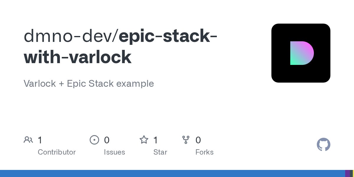 kentcdodds's tweet card. Varlock + Epic Stack example. Contribute to dmno-dev/epic-stack-with-varlock development by creating an account on GitHub.