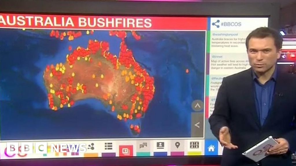 BBCRosAtkins's tweet card. The BBC's Ros Atkins explains Australia's bushfire crisis and why people are so angry.