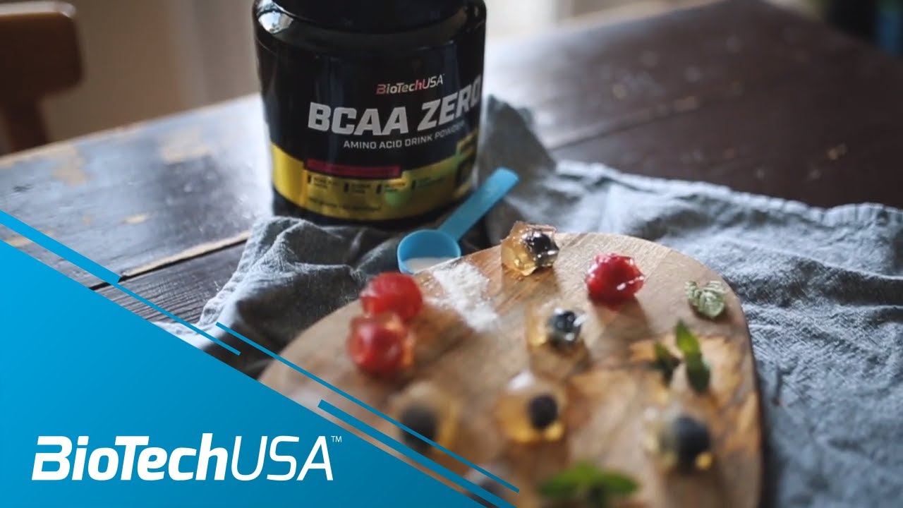 BioTechUSAInt's tweet card. Amino Jelly - Recipe with BCAA Zero
