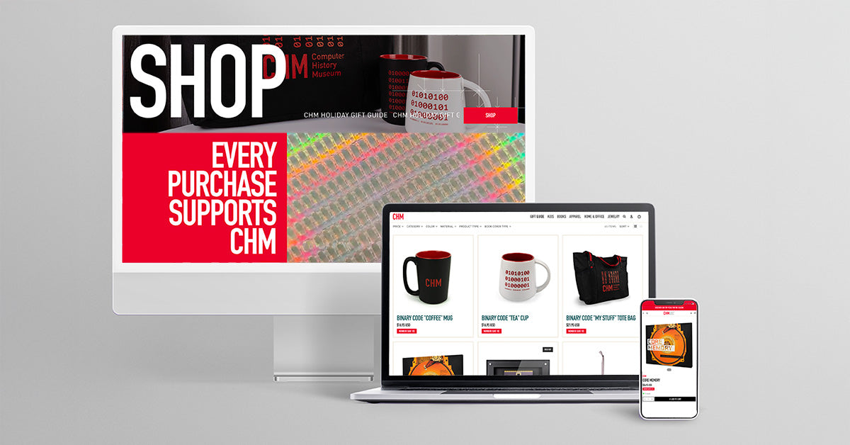 ComputerHistory's tweet card. Discover unique gifts, apparel, books, and tech-inspired merchandise from the Computer History Museum Store. Explore products celebrating computing history, innovation, and design.