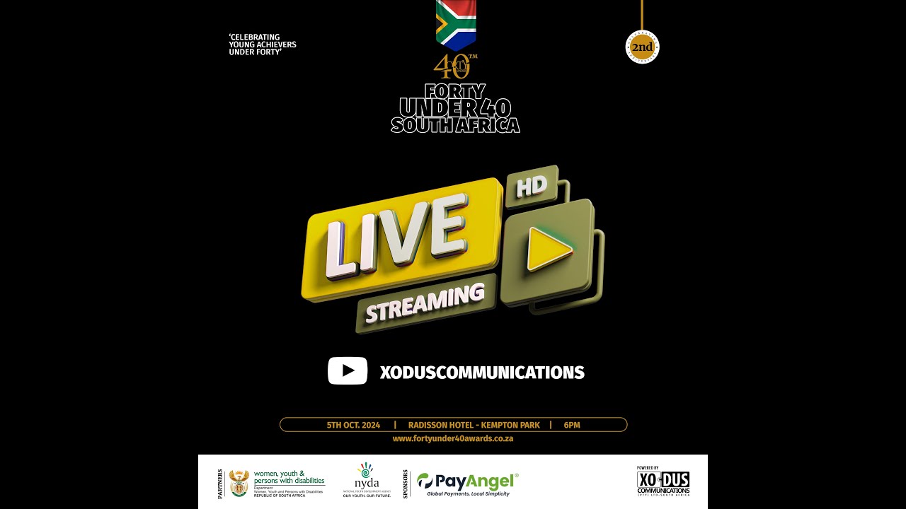 projectp_rsa's tweet card. LIVE STREAMING: FORTY UNDER 40 CHAMPIONS SUMMIT 2024