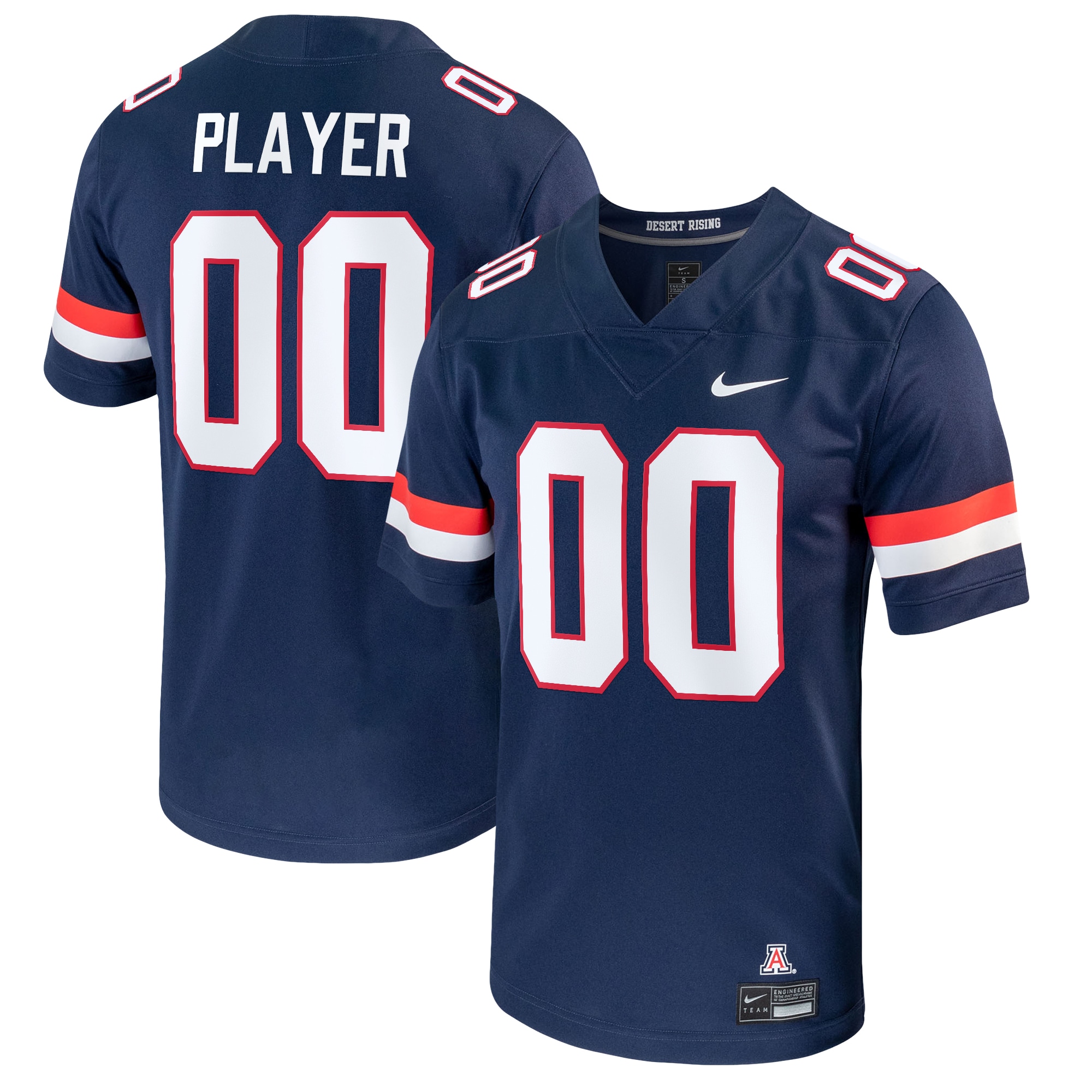 tyler_loop's tweet card. Arizona Wildcats Nike Pick-A-Player NIL Replica Football Jersey - Navy