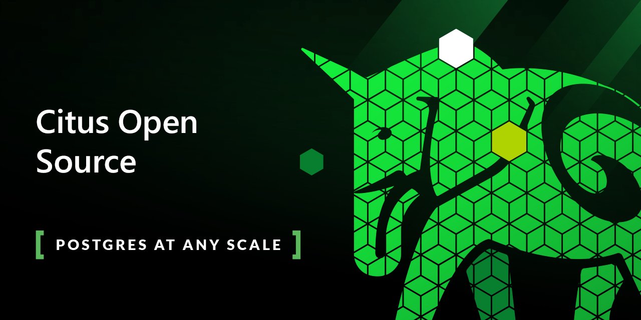 Amaankhan4you's tweet card. Distributed PostgreSQL as an extension. Contribute to citusdata/citus development by creating an account on GitHub.