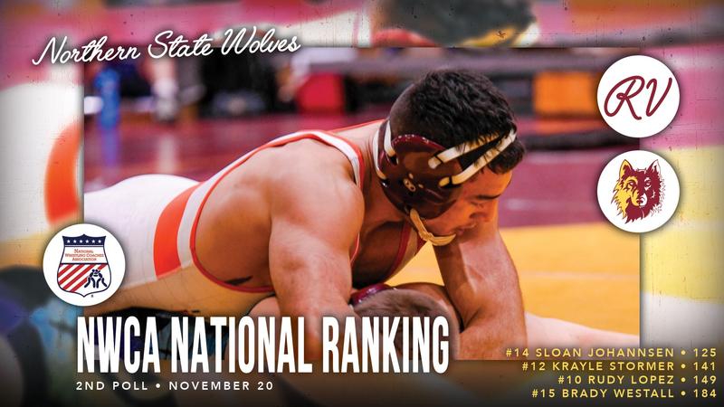 WolvesAthletics's tweet card. Manheim, Pa. – The National Wrestling Coaches Association released their second NCAA Division II national rankings of the season today. Northern State University has four individually ranked compet...