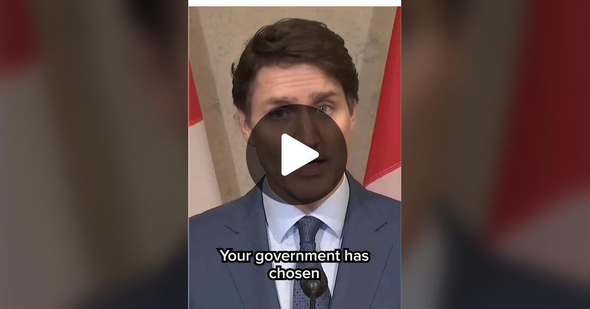 Digitalwave's tweet card. 446.7K likes, 19.8K comments. “Canadian Prime Minister Justin Trudeau addresses the American people directly, recognizing that tariffs imposed by both the U.S. and Canada will hurt them. “We don’t...