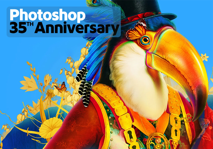 AdobeResearch's tweet card. 35 years of Photoshop! From early masking tools to today’s generative AI, Adobe Research has fueled breakthroughs that push the boundaries of creativity—turning bold ideas into everyday magic for...