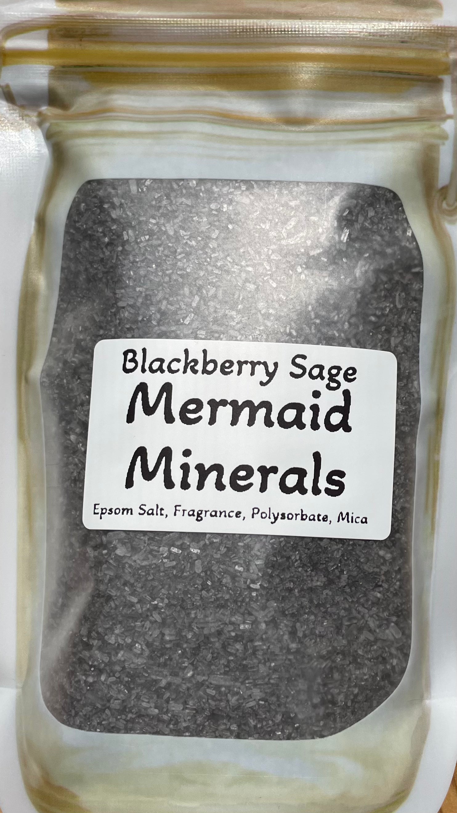 InukHooks's tweet card. Deep, earthy, and quietly enchanting, Blackberry Sage blends ripe berry sweetness with herbal calm. Part of the Mermaid Minerals collection, this bath soak is crafted with pure Epsom salt, shimmering...