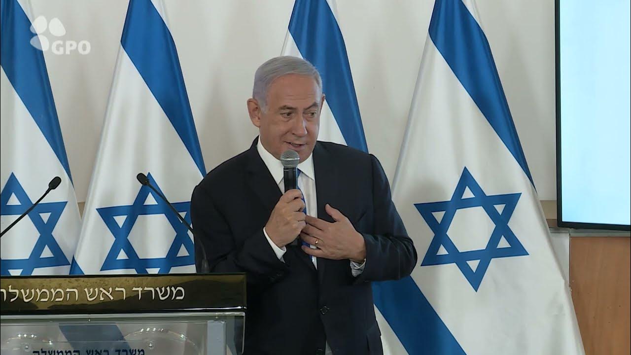 netanyahu's tweet card. Prime Minister Benjamin Netanyahu Briefs Foreign Ambassadors