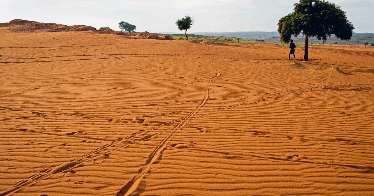 miningdev's tweet card. Madagascar's famine is the first in modern history to be caused by climate change alone. It’s unlikely to be the last.