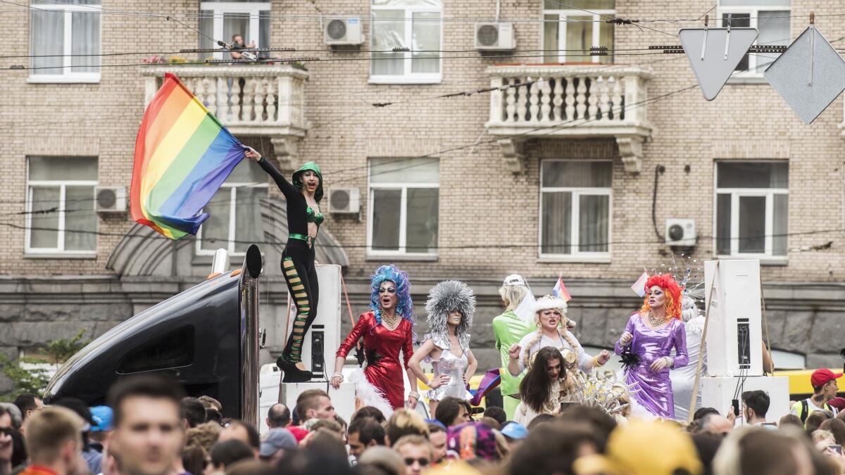 rob4controller's tweet card. Life for LGBTQ people in Ukraine had been improving, while Russian President Vladimir Putin has systematically attacked gay and transgender people.