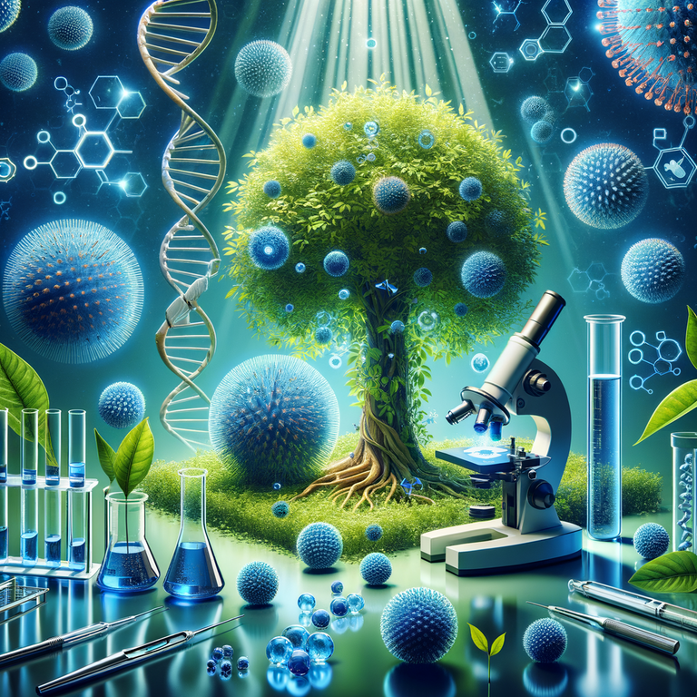 BioprocessUpdts's tweet card. 🌱 Discover how neem tree extracts create nanozymes that mimic enzymes, targeting cancer and drug-resistant bacteria for modern healthcare! 🧪🔬💡