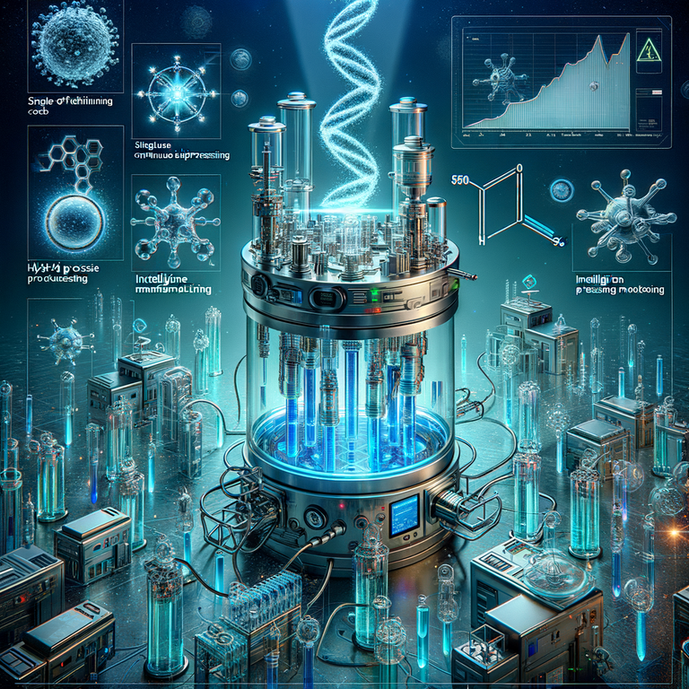 BioprocessUpdts's tweet card. 🌟 Discover how single-use continuous bioprocessing can cut mAb production costs by 35! 💰 Achieving affordable healthcare for all! 🌍