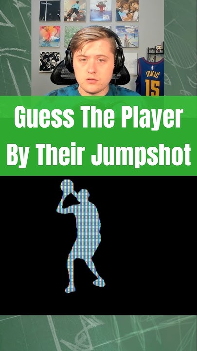 HoopTheory_Pod's tweet card. Guess the Player by their Jumpshot #NBA #basketball #sports #trivia...