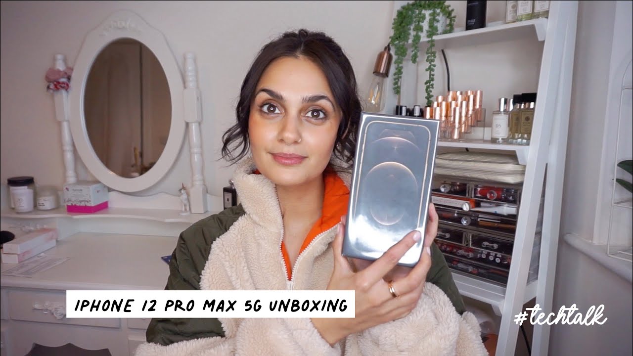 RoxanneNewson's tweet card. #TechTalk Unboxing my NEW GOLD iPhone 12 Pro Max 5G