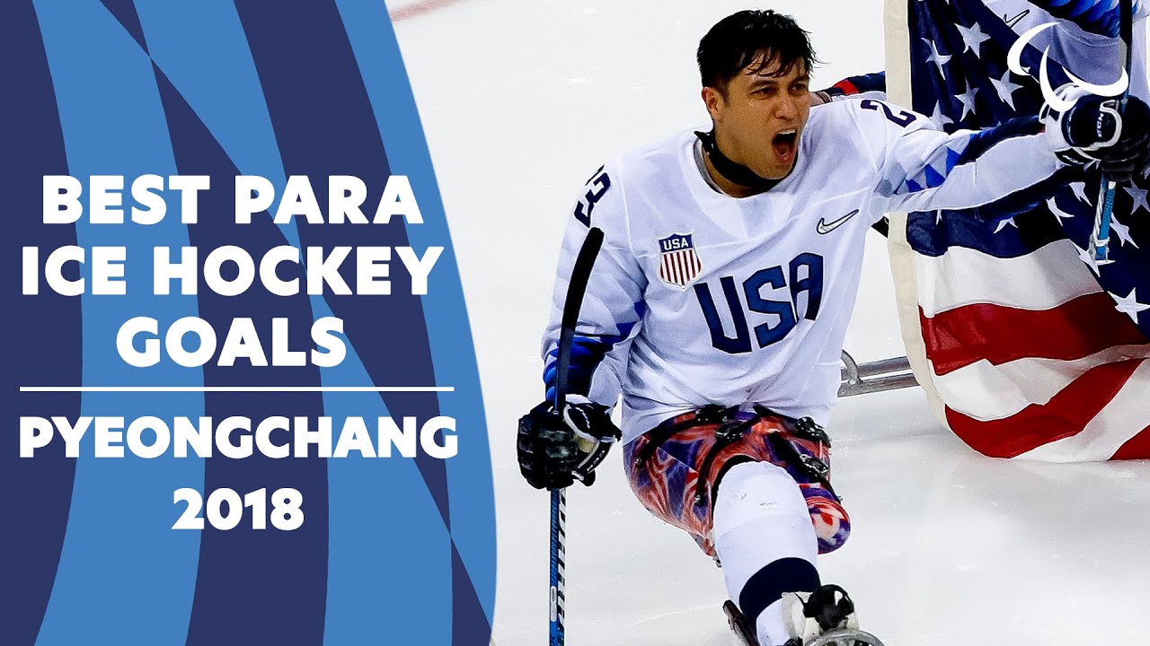 marruciic's tweet card. The Best Para Ice Hockey Goals at Pyeongchang 2018 | Paralympic Games