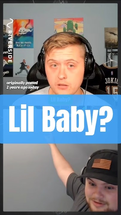 HoopTheory_Pod's tweet card. #2yearsagotoday Lil Baby Banners #podcast #clips #commentary #video...