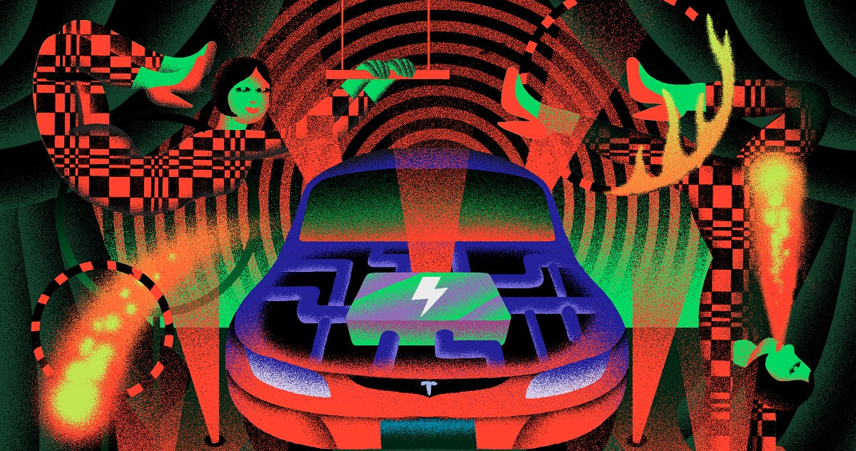 stevelevine's tweet card. Elon Musk will likely announce his EVs have finally become as cheap as conventional cars