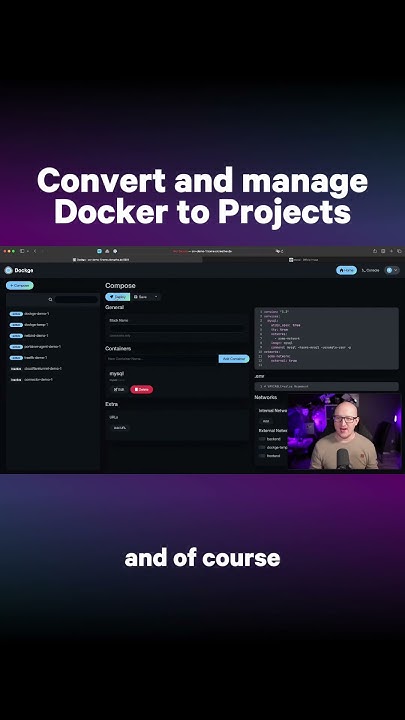 adevopsgirl_'s tweet card. Convert and manage Docker to Projects