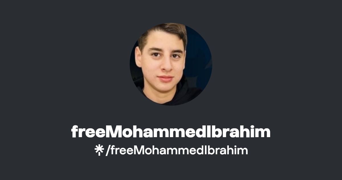 intrepidlotus's tweet card. 16-year-old U.S. citizen Mohammed Ibrahim remains in Israeli military detention without trial! Please complete these action items for the release of Mohammed!
