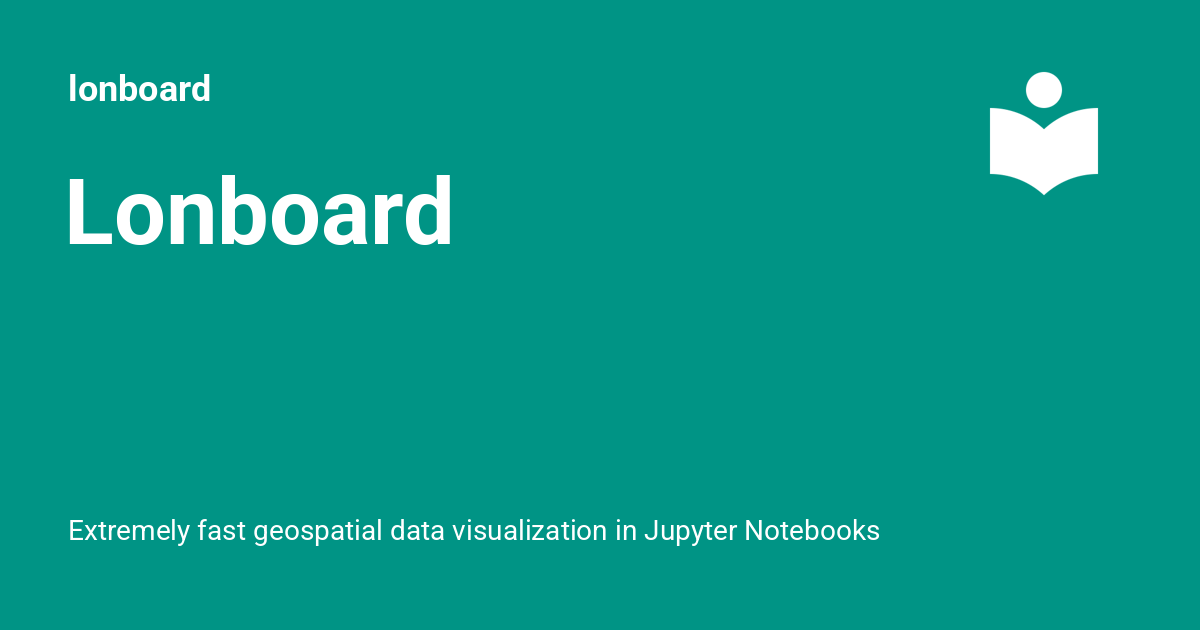 tosseto's tweet card. Extremely fast geospatial data visualization in Jupyter Notebooks