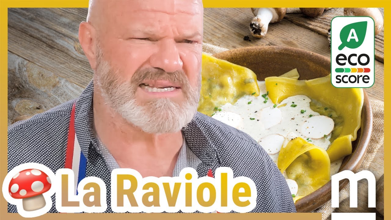 Chef_Etchebest's tweet card. 🍄 Ma Raviole de champignons